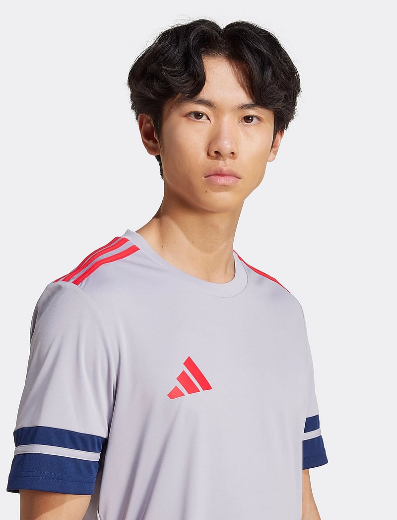 adidas Performance - SQUA25 JSY M - t-shirts - glogry/tenabl/purrub - 4