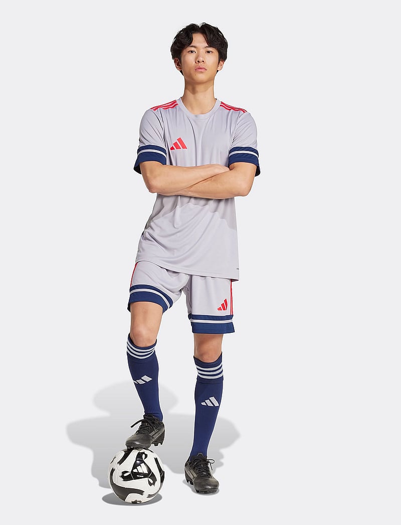 adidas Performance - SQUA25 JSY M - t-shirts - glogry/tenabl/purrub - 5