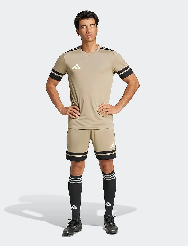 adidas Performance - SQUA25 JSY M - t-shirts - blacar/black/warvan - 3