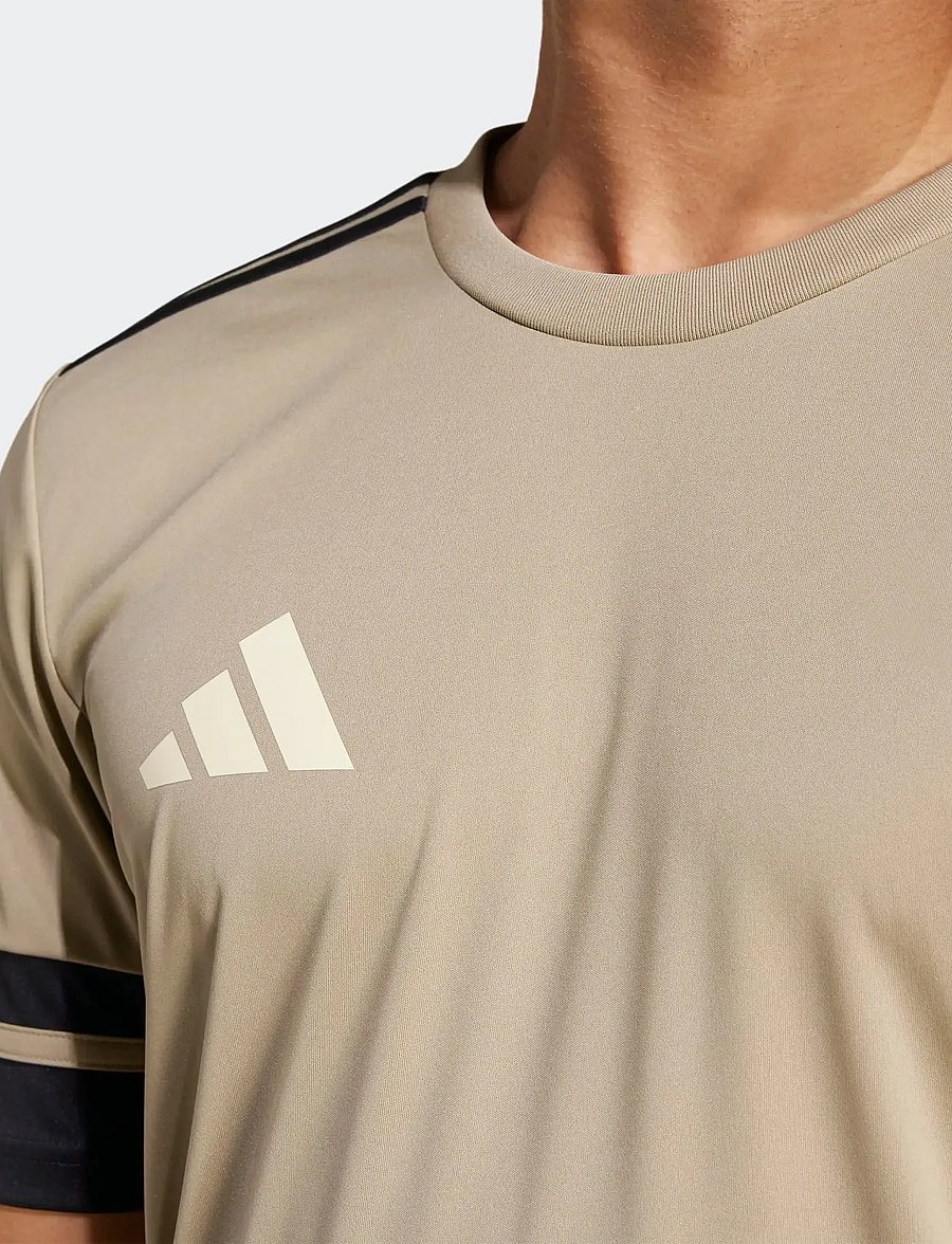 adidas Performance - SQUA25 JSY M - t-shirts - blacar/black/warvan - 4