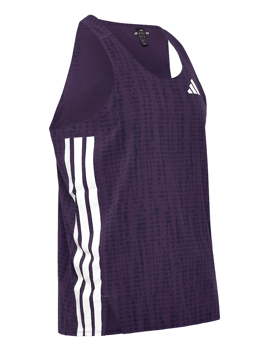 adidas Performance - ADIZERO SNGLT M - tank tops - aurplu/nobink - 4
