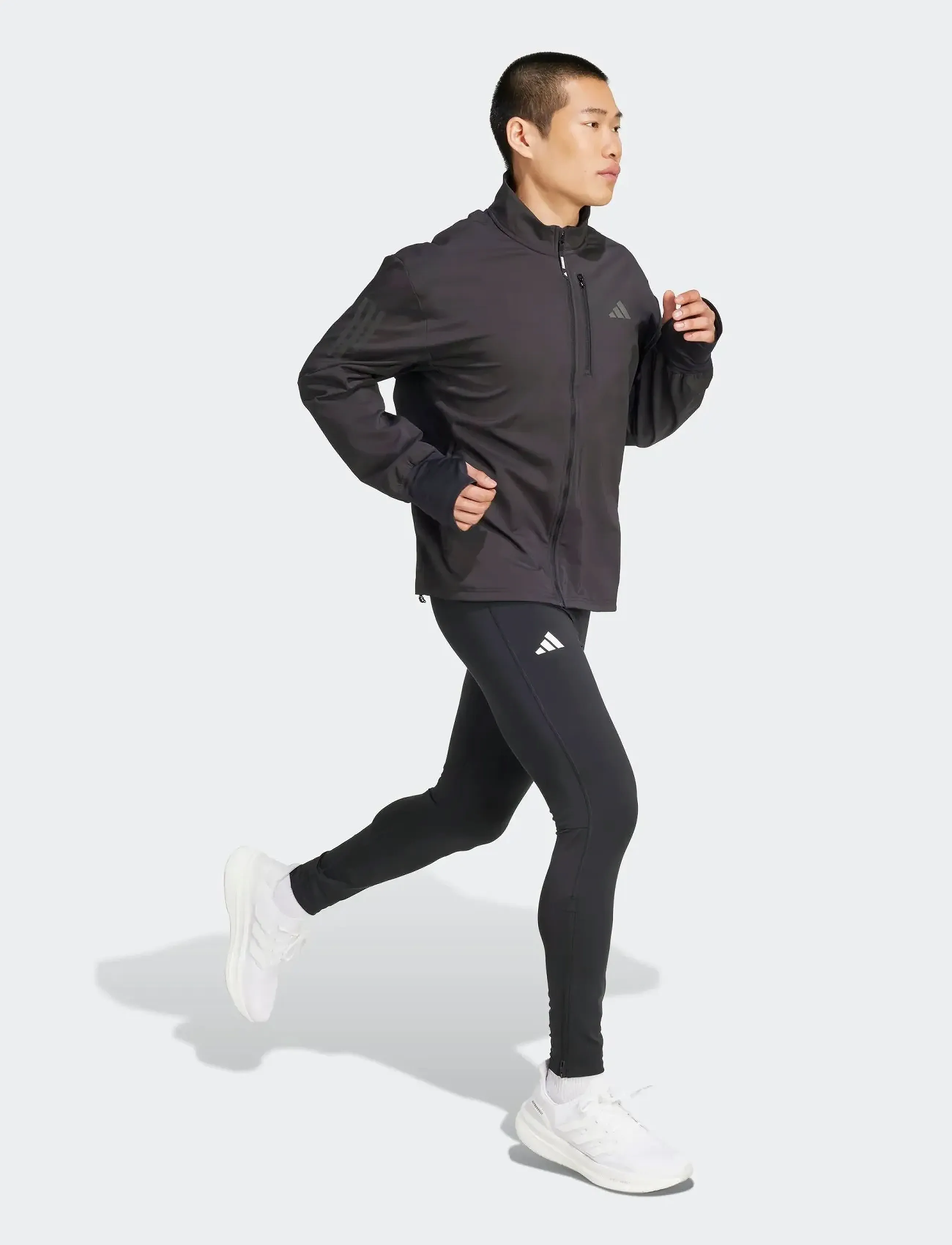 adidas Performance - OTR B WIN JKT - fleece - black - 5
