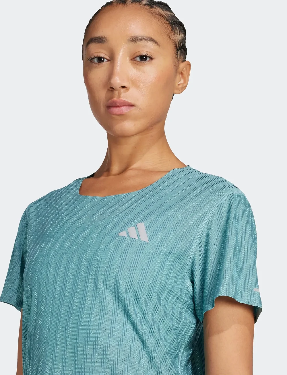 adidas Performance - adi365 Co Tee W - t-shirts - minton/pretea - 3