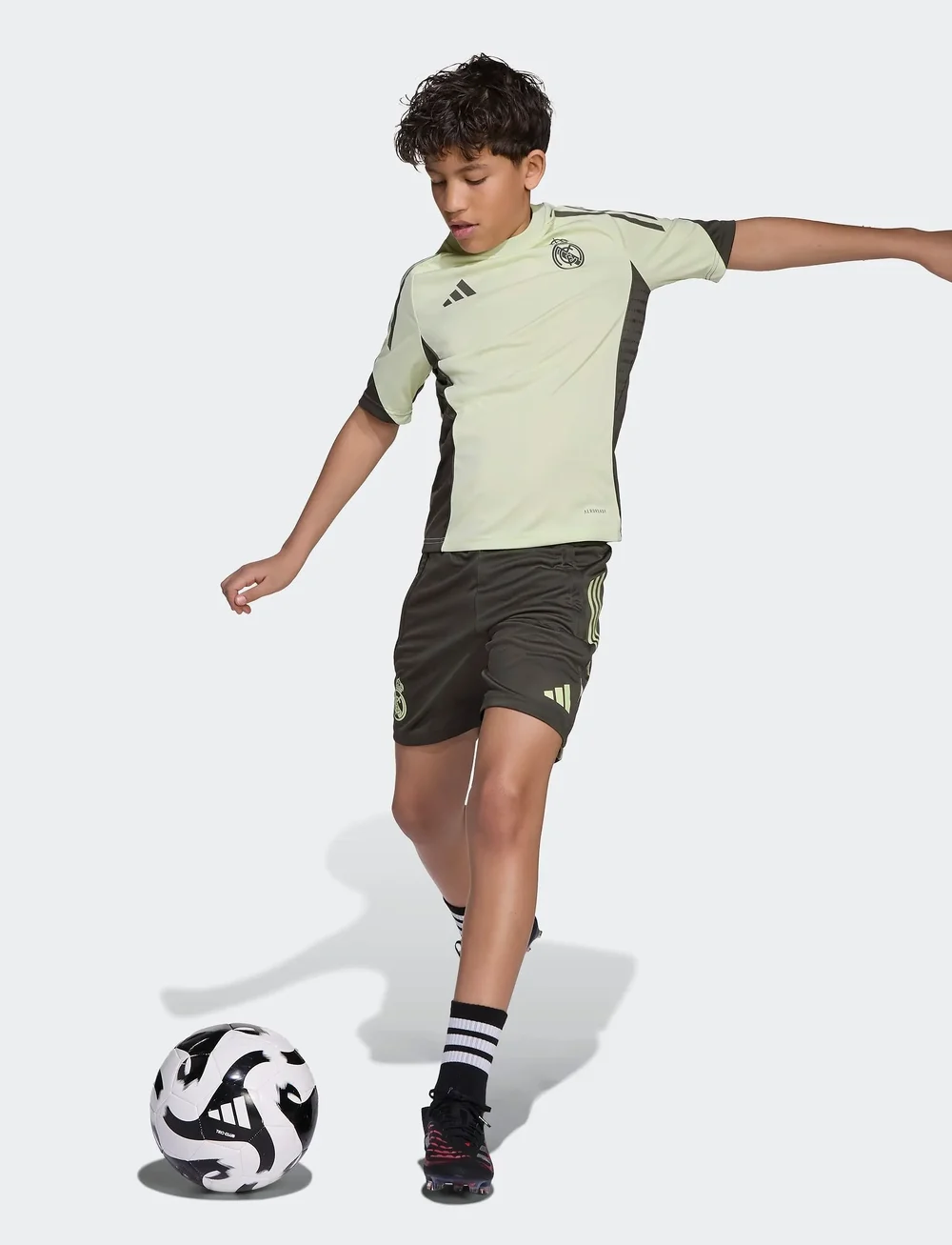 adidas Performance - REAL TR JSY Y - kortærmede t-shirts - almlim - 0