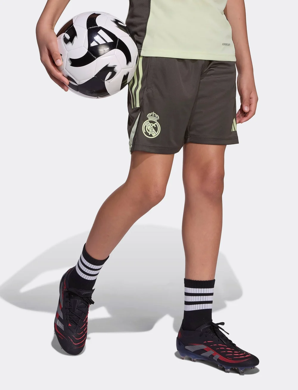 adidas Performance - REAL TR SHO Y - spodenki sportowe - utigre - 5