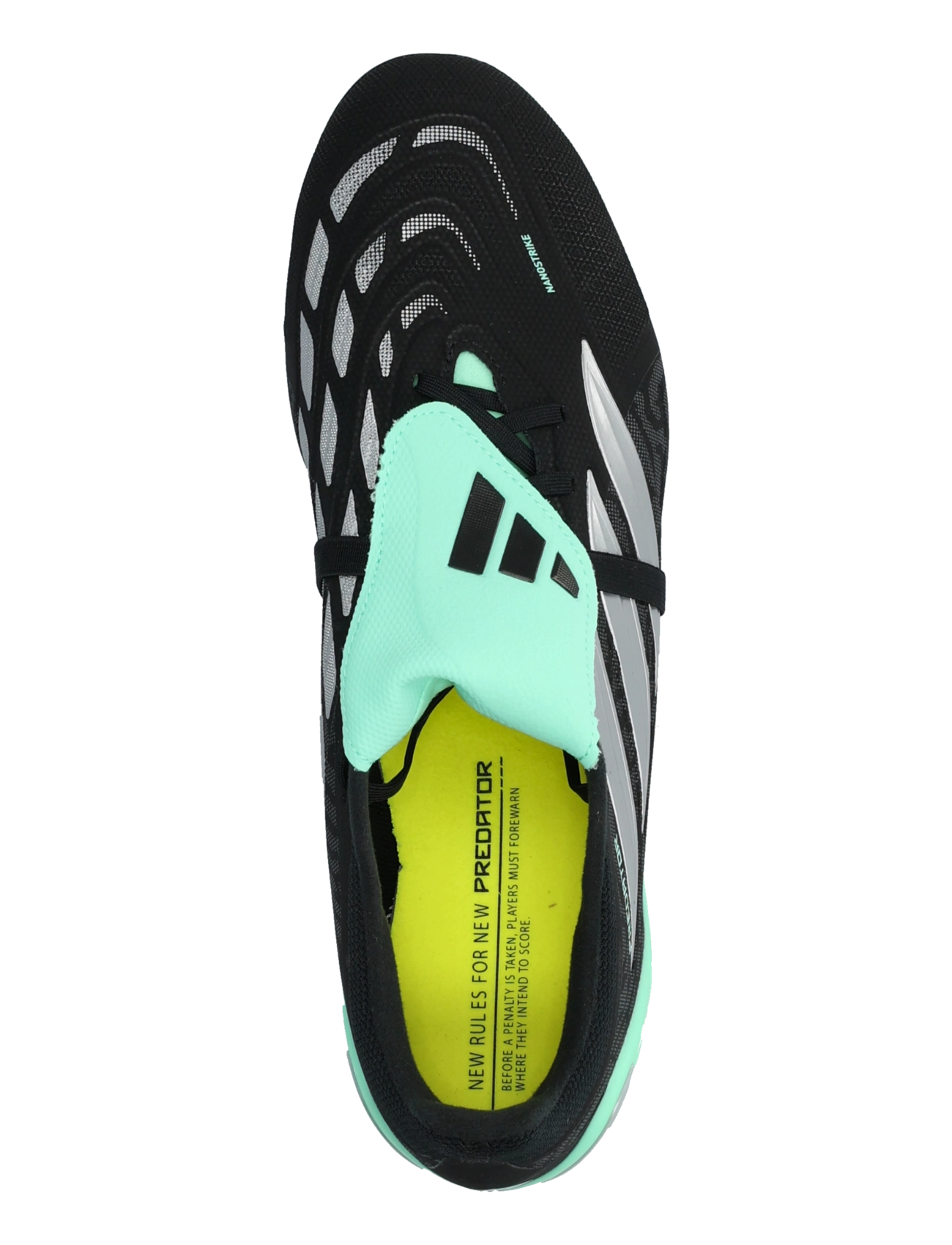 adidas Performance - PREDATOR LEAGUE FT FG - fodboldstøvler - cblack/silvmt/pulmin - 3