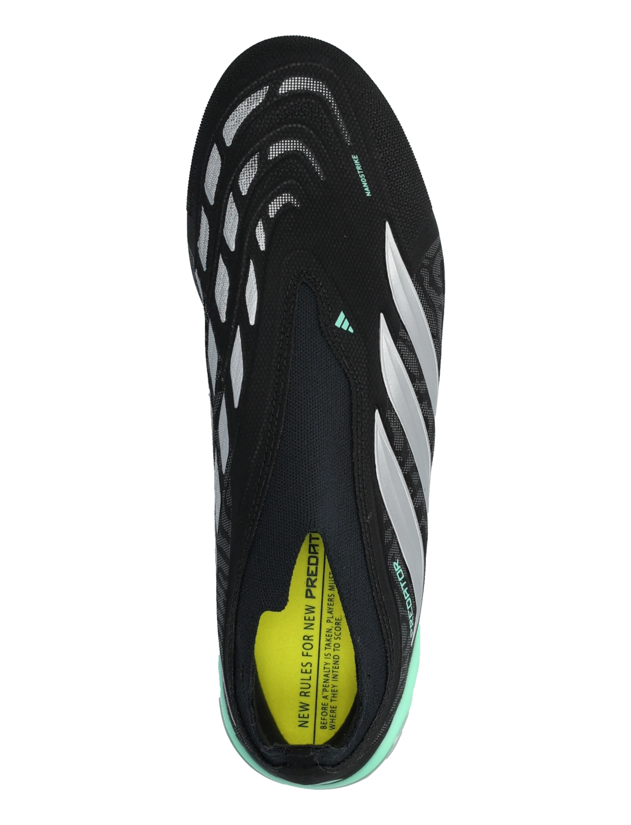 adidas Performance - PREDATOR LEAGUE LL FG - jalgpalli puutsad - cblack/silvmt/pulmin - 3
