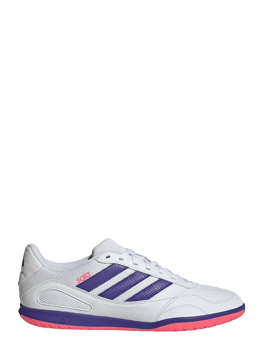 adidas Performance - SUPER SALA III - indendørs sportssko - ftwwht/purpur/soltur - 1