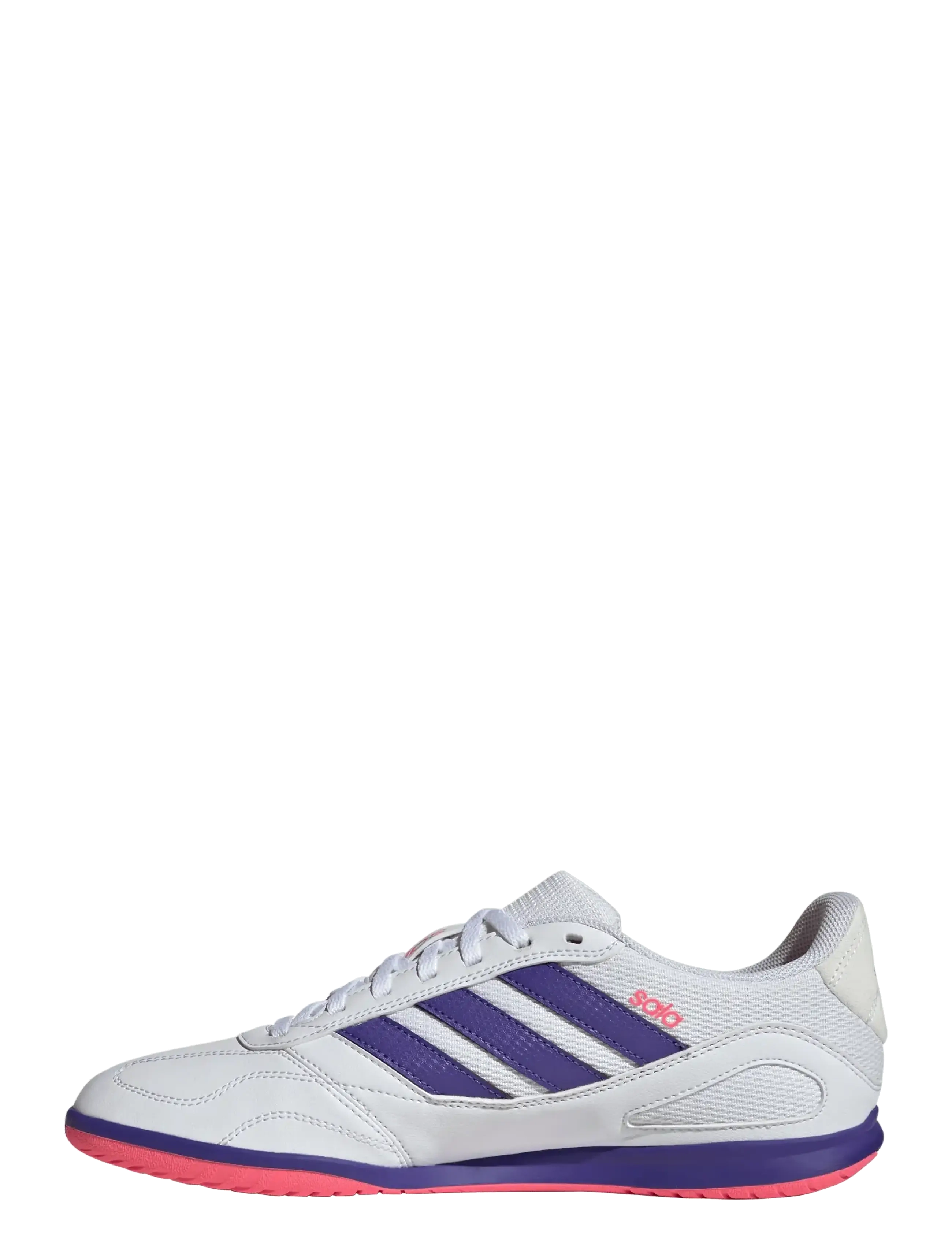 adidas Performance - SUPER SALA III - indendørs sportssko - ftwwht/purpur/soltur - 2
