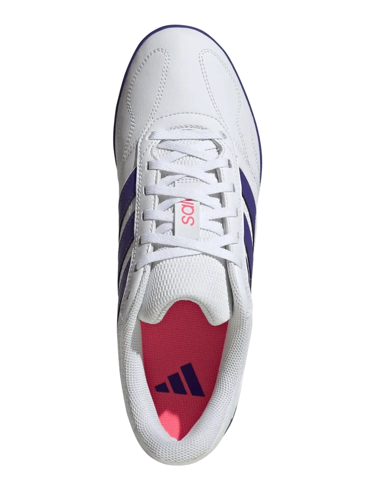 adidas Performance - SUPER SALA III - indendørs sportssko - ftwwht/purpur/soltur - 4