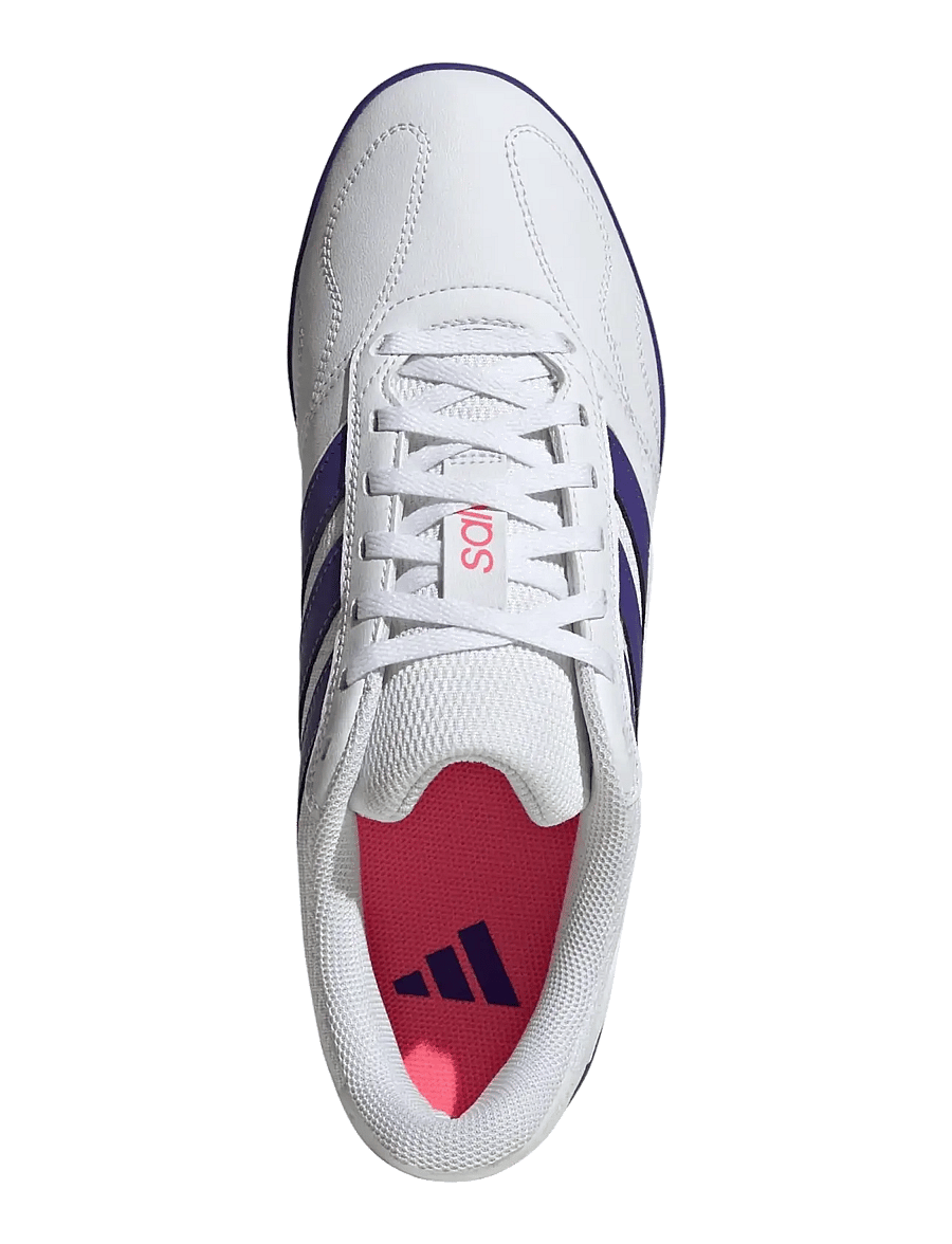 adidas Performance - SUPER SALA III - indendørs sportssko - ftwwht/purpur/soltur - 4