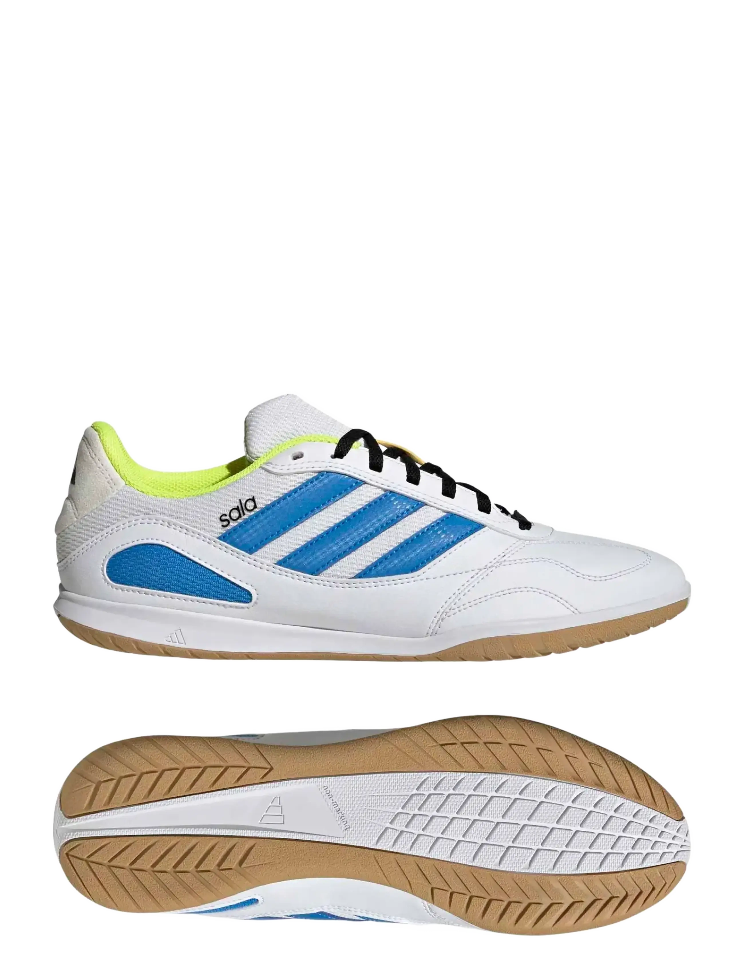 adidas Performance SUPER SALA III - Deals - FTWWHT/LURABL/SYELLO / white