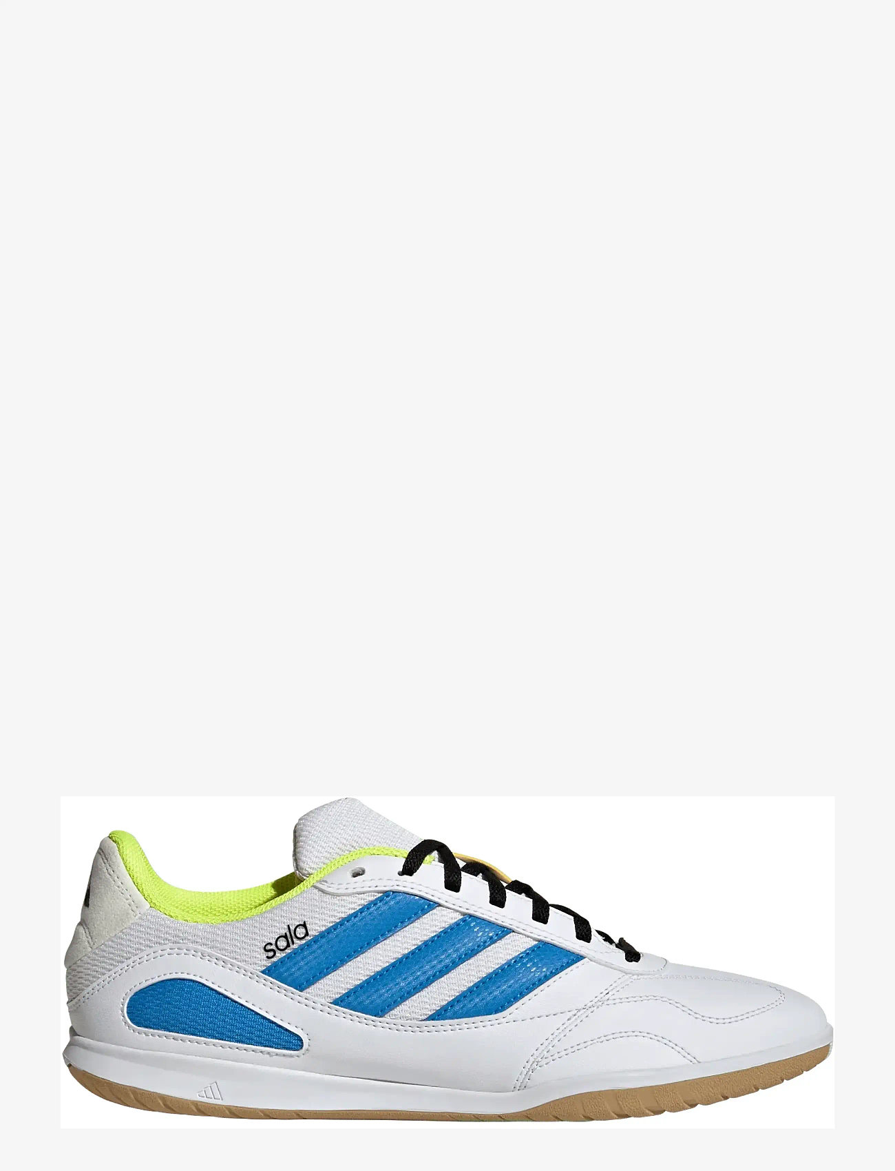 adidas Performance - SUPER SALA III - indendørs sportssko - ftwwht/lurabl/syello - 1