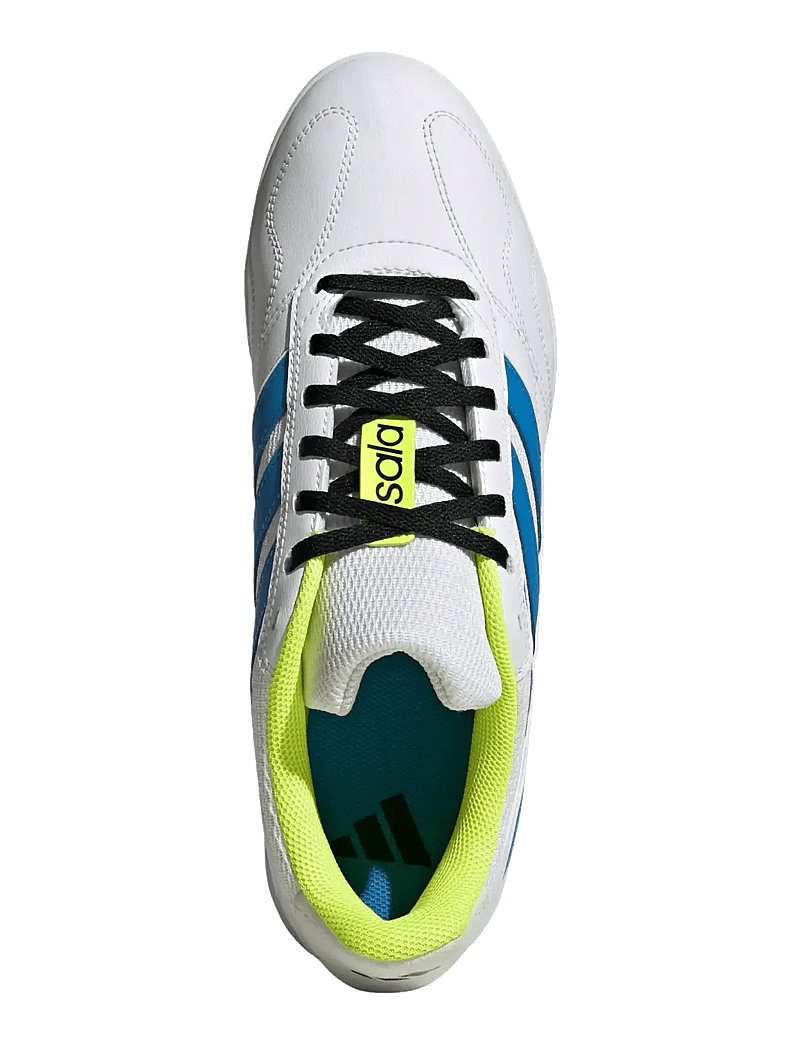 adidas Performance - SUPER SALA III - siseruumide spordijalatsid - ftwwht/lurabl/syello - 4