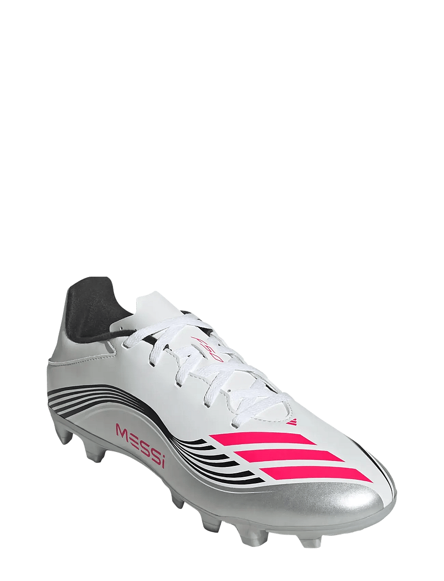 adidas Performance - F50 MESSI CLUB FG/MG - futbolo bateliai - ftwwht/lucred/silvmt - 0