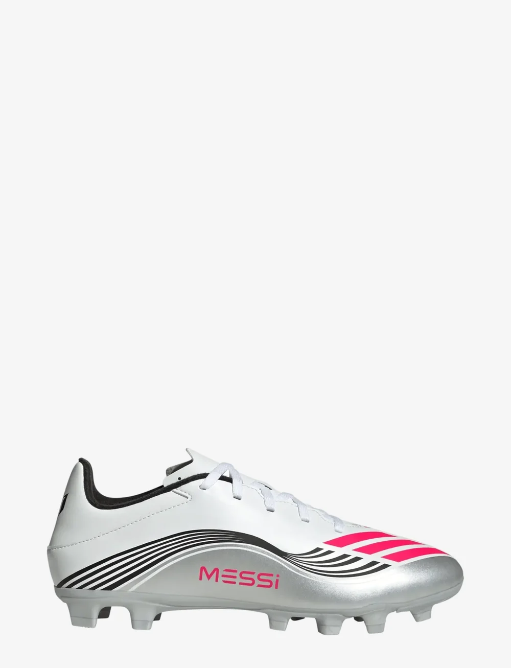 adidas Performance - F50 MESSI CLUB FG/MG - fußballstiefel - ftwwht/lucred/silvmt - 1