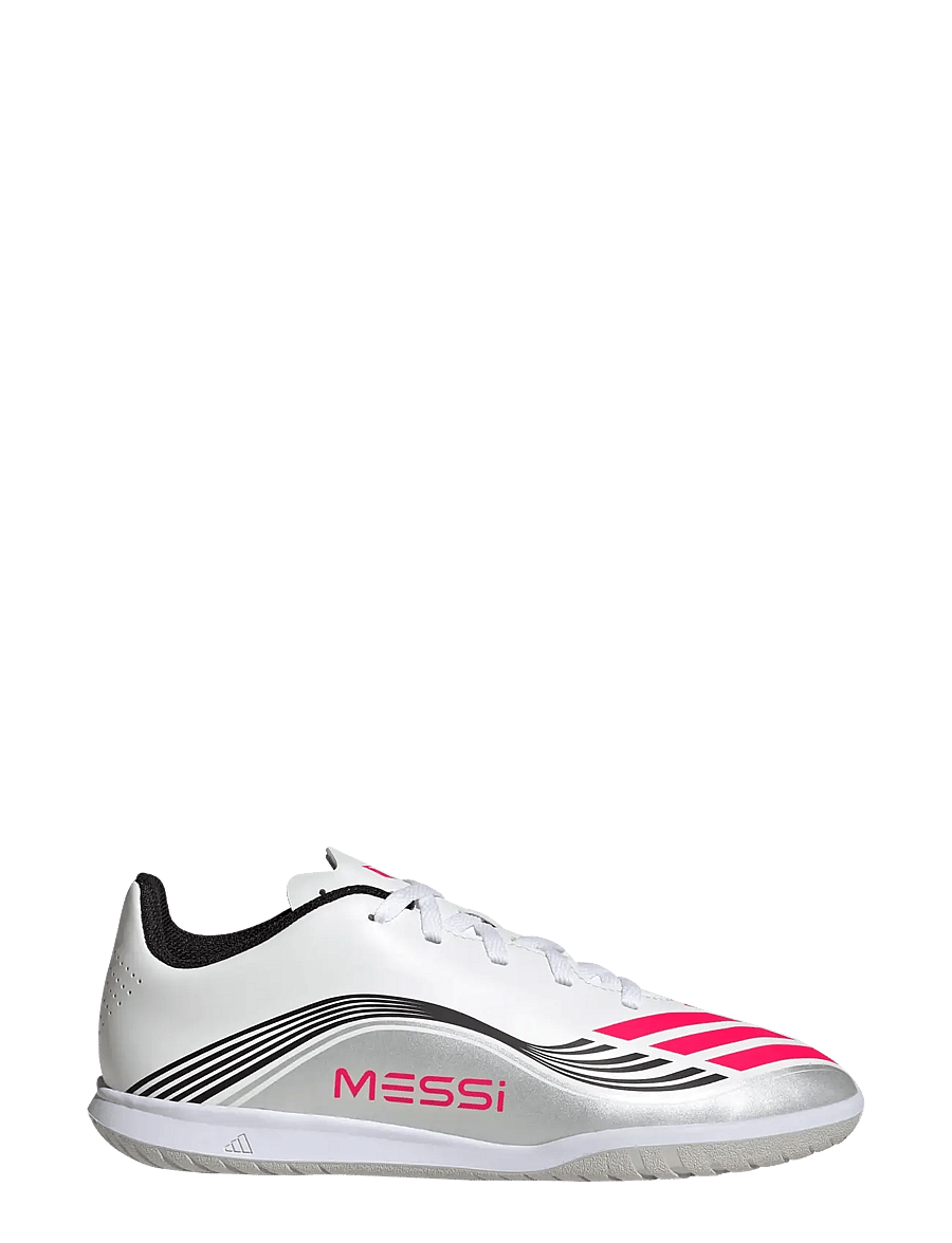 adidas Performance - F50 MESSI CLUB IN J - jalkapallokengät - ftwwht/lucred/silvmt - 1