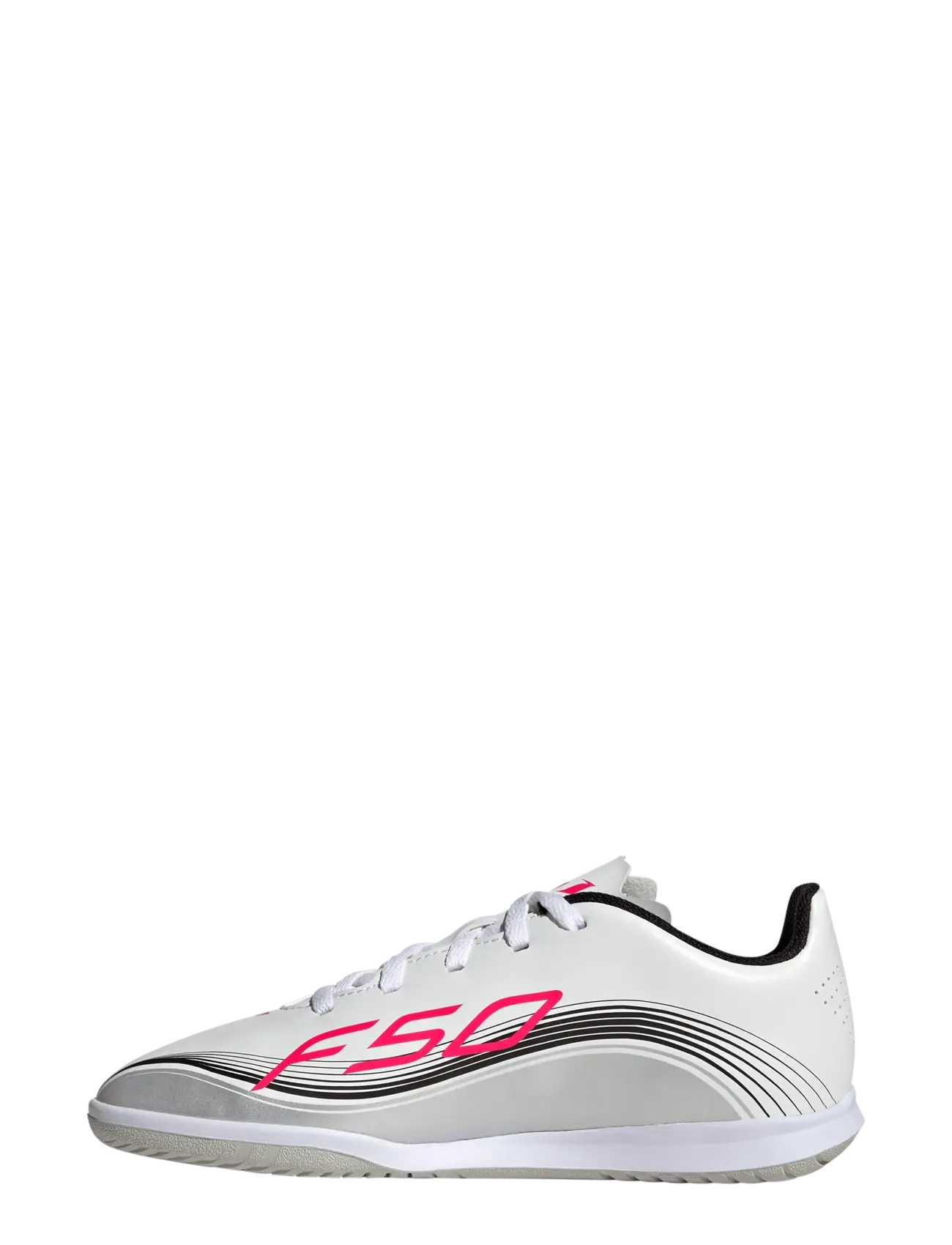 adidas Performance - F50 MESSI CLUB IN J - jalkapallokengät - ftwwht/lucred/silvmt - 2