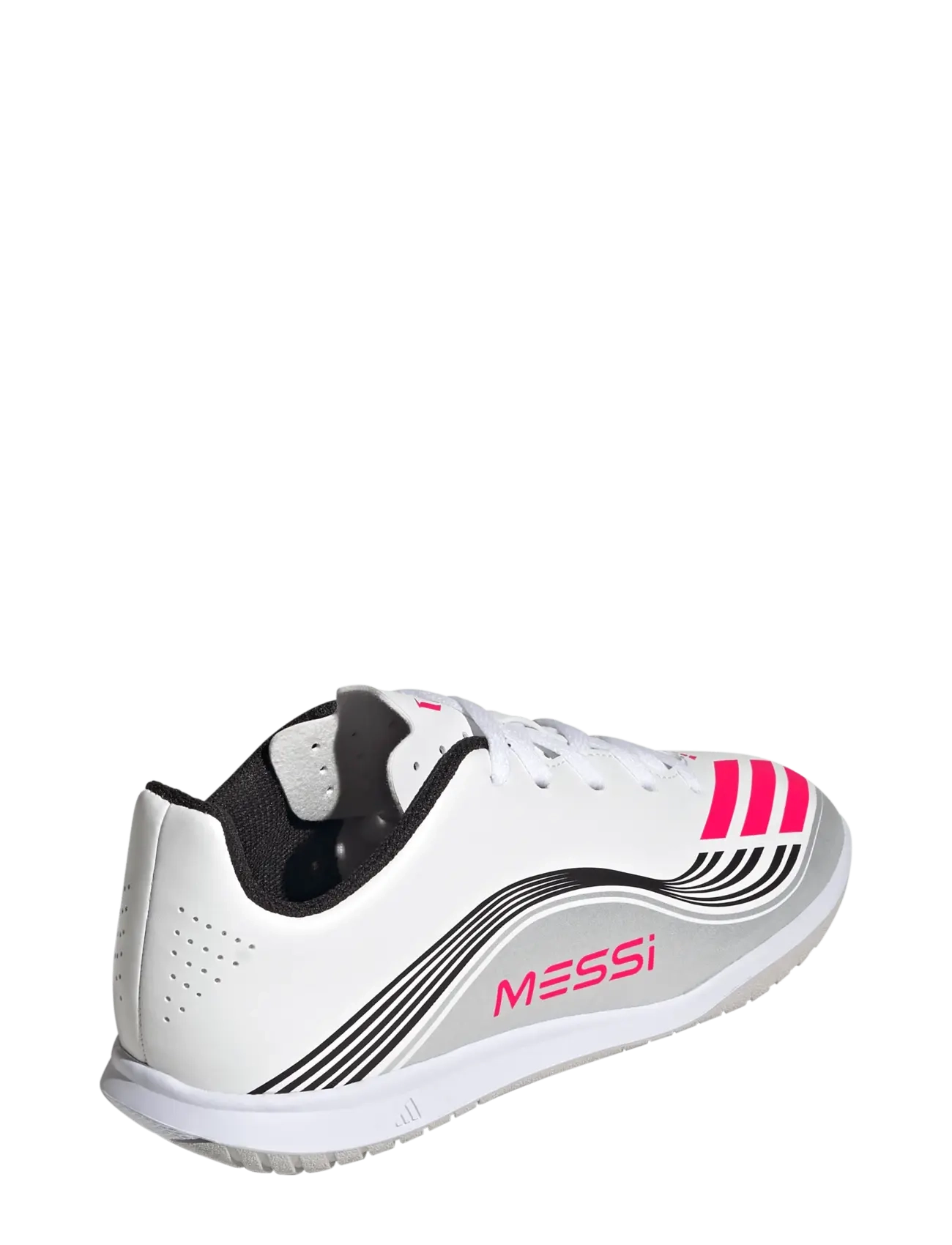 adidas Performance - F50 MESSI CLUB IN J - jalkapallokengät - ftwwht/lucred/silvmt - 3