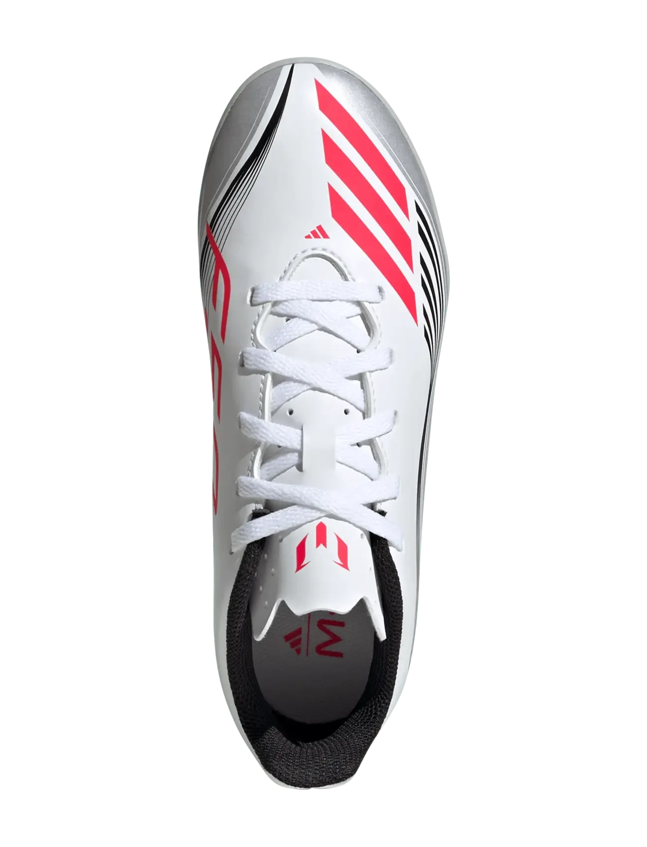 adidas Performance - F50 MESSI CLUB TF J - fotballsko - ftwwht/lucred/silvmt - 4
