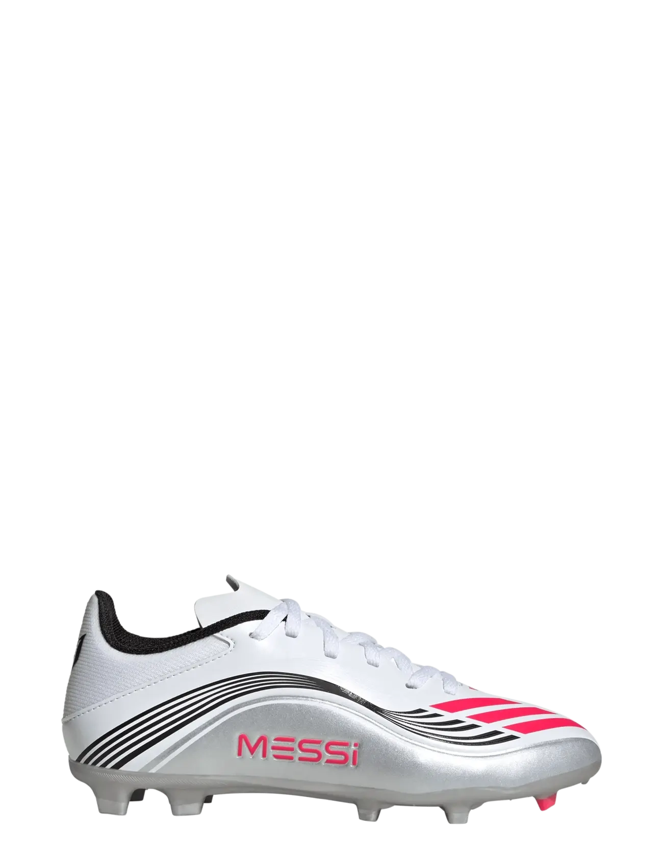 adidas Performance - F50 MESSI LEAGUE FG/MG J - jalgpalli puutsad - ftwwht/lucred/silvmt - 1