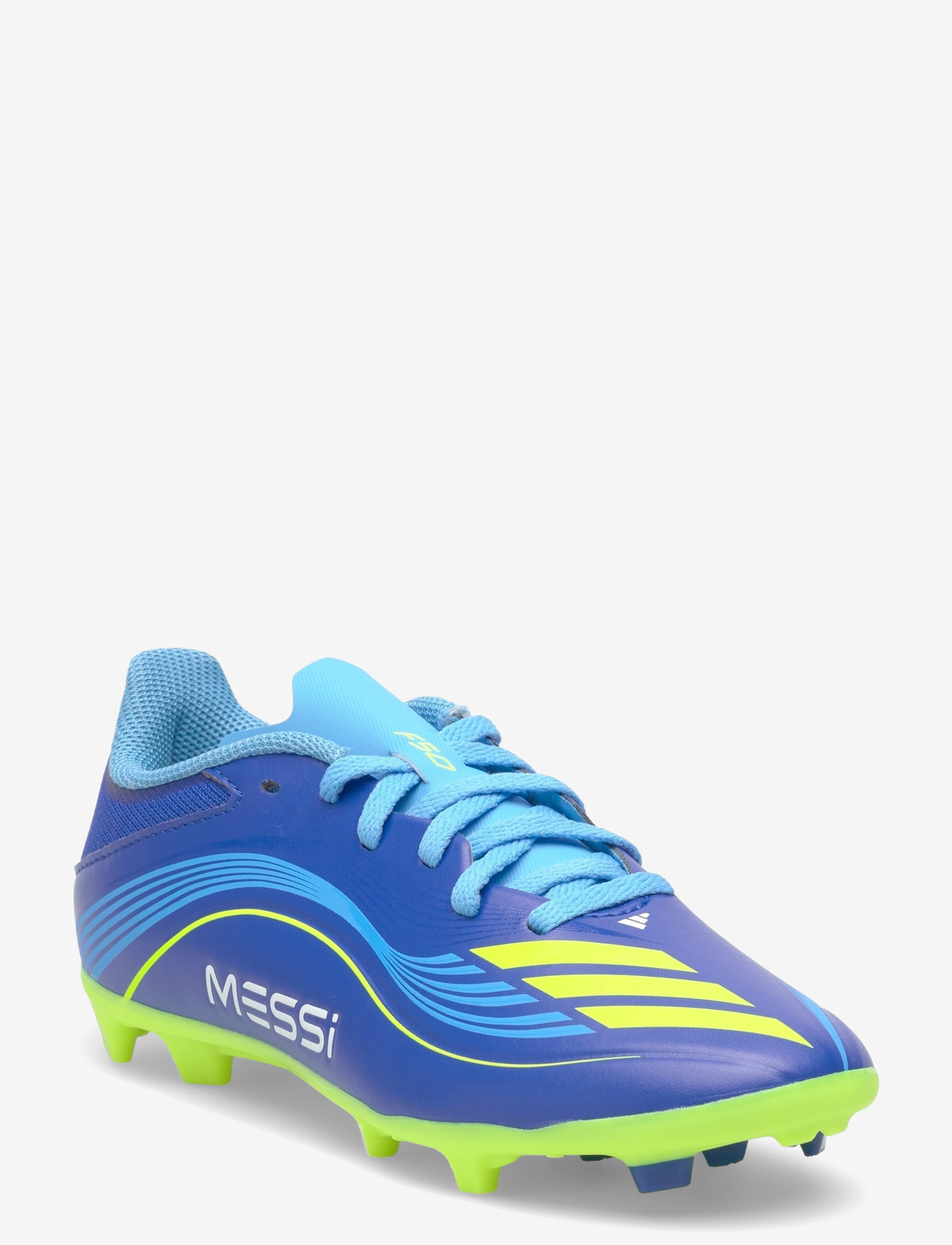 adidas Performance - F50 MESSI LEAGUE FG/MG J - fotbollsskor - royblu/syello/seblbu - 1