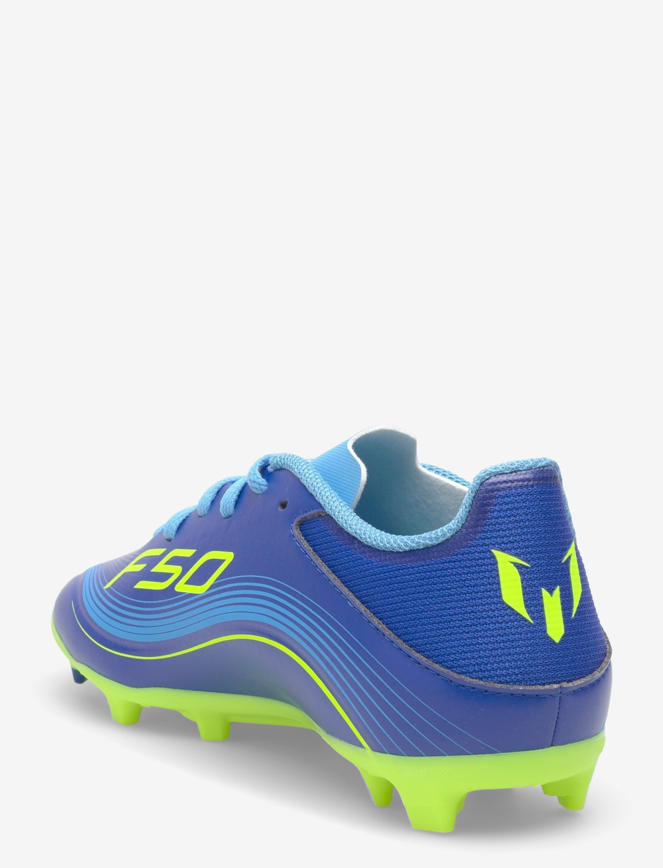 adidas Performance - F50 MESSI LEAGUE FG/MG J - fotbollsskor - royblu/syello/seblbu - 2