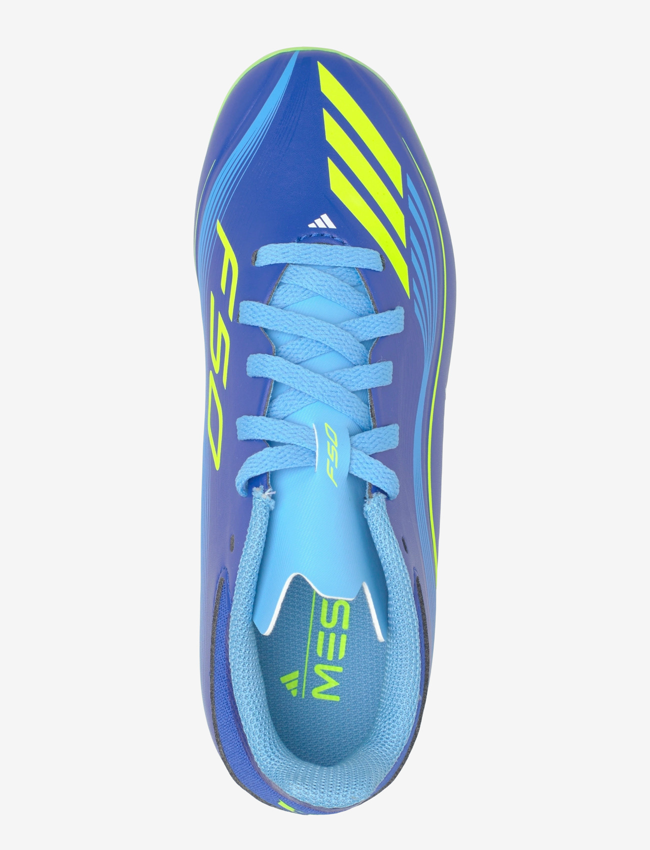 adidas Performance - F50 MESSI LEAGUE FG/MG J - fotbollsskor - royblu/syello/seblbu - 3