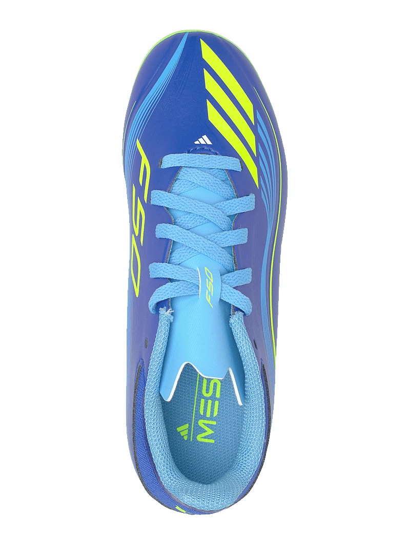 adidas Performance - F50 MESSI LEAGUE FG/MG J - fotbollsskor - royblu/syello/seblbu - 3