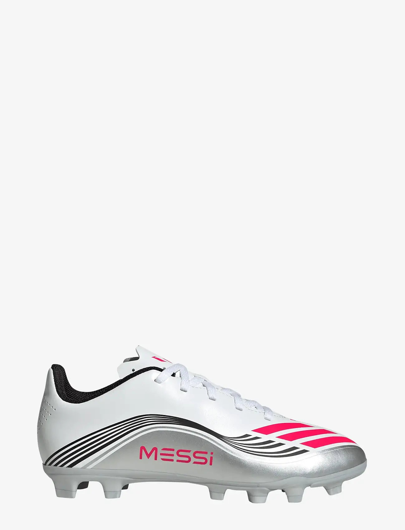 adidas Performance - F50 MESSI CLUB FG/MG J - fodboldstøvler - ftwwht/lucred/silvmt - 1