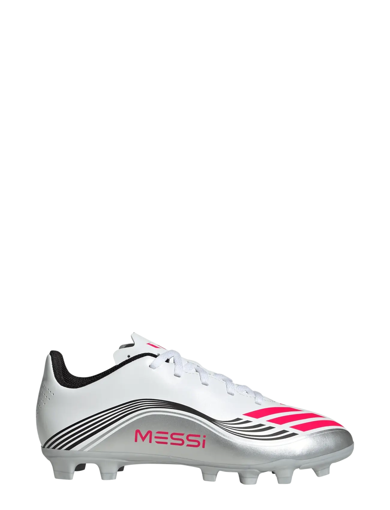 adidas Performance - F50 MESSI CLUB FG/MG J - fodboldstøvler - ftwwht/lucred/silvmt - 1