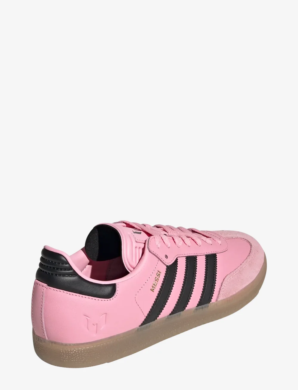 adidas Performance - SAMBA MESSI - niedriger schnitt - ltpink/cblack/gum4 - 3