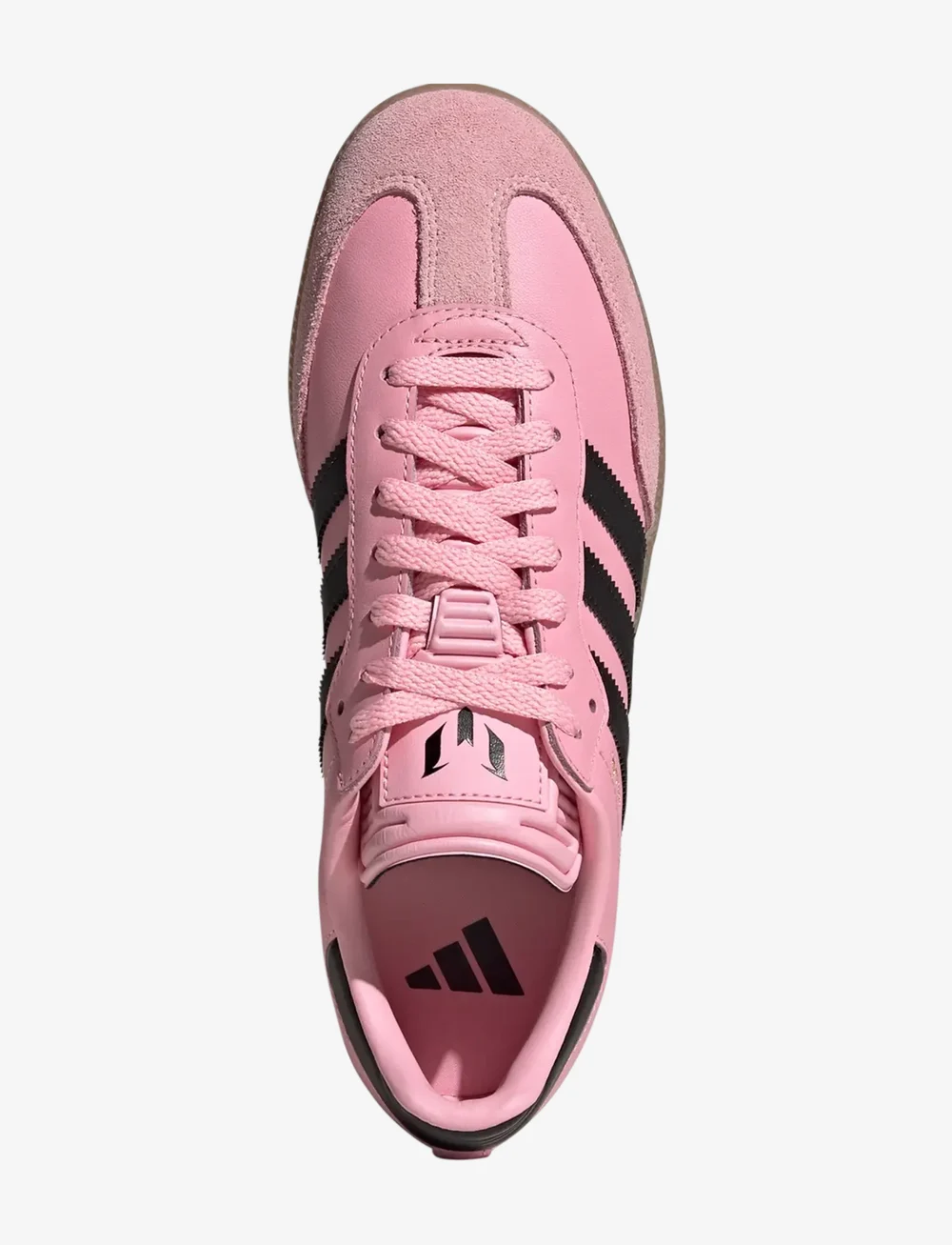 adidas Performance - SAMBA MESSI - niedriger schnitt - ltpink/cblack/gum4 - 4