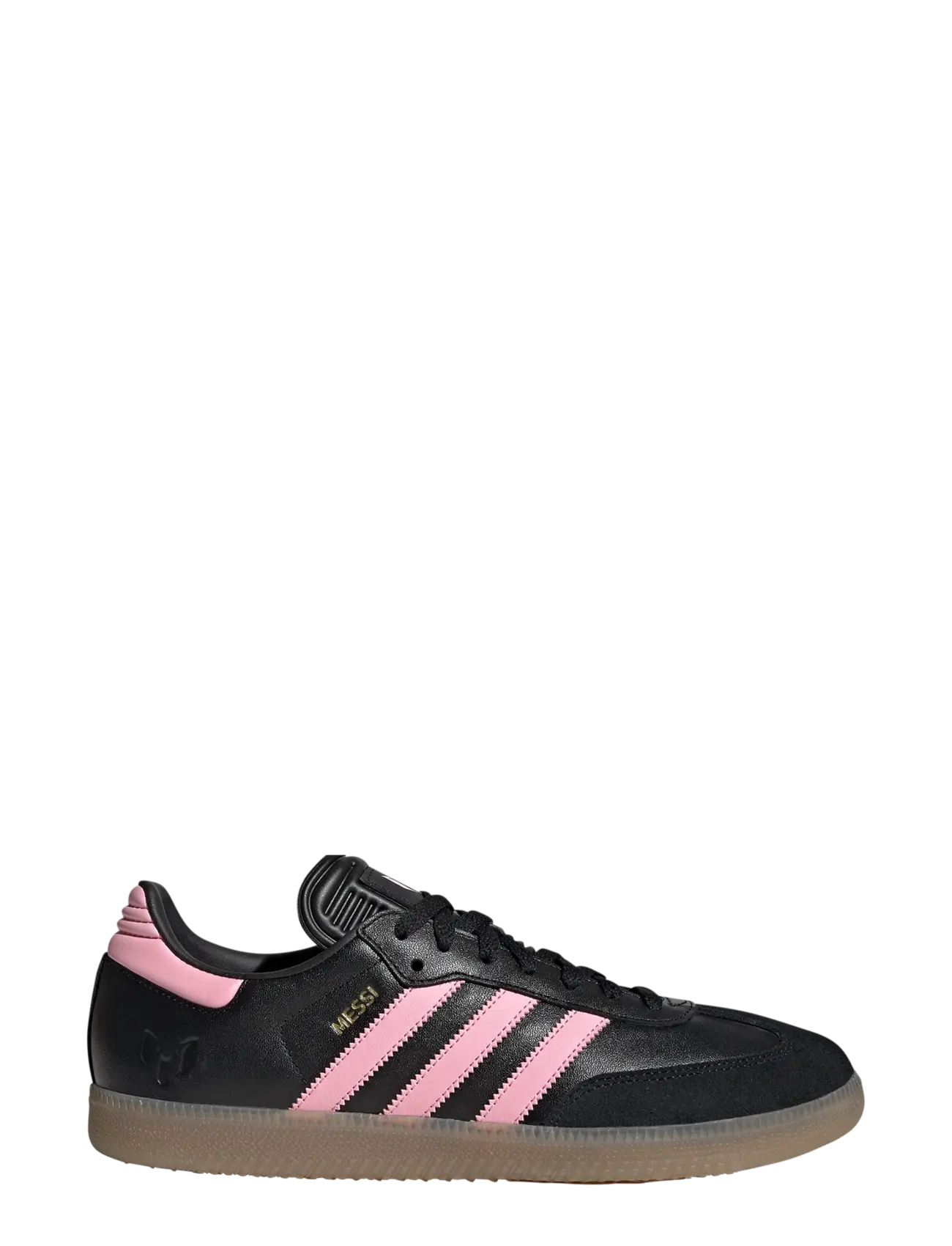 adidas Performance - SAMBA MESSI - sport - cblack/goldmt/gum4 - 1