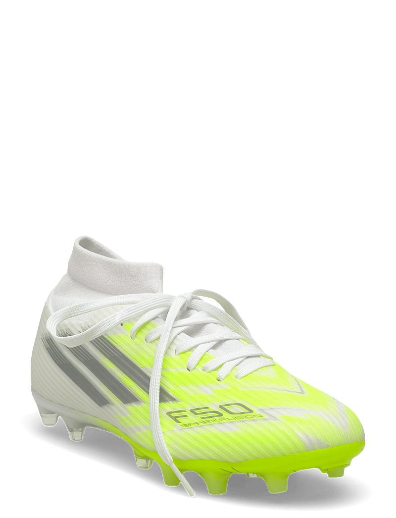 adidas Performance - F50 SPARKFUSION LEAGUE FG/AG - fußballstiefel - ftwwht/ironmt/hireye - 1