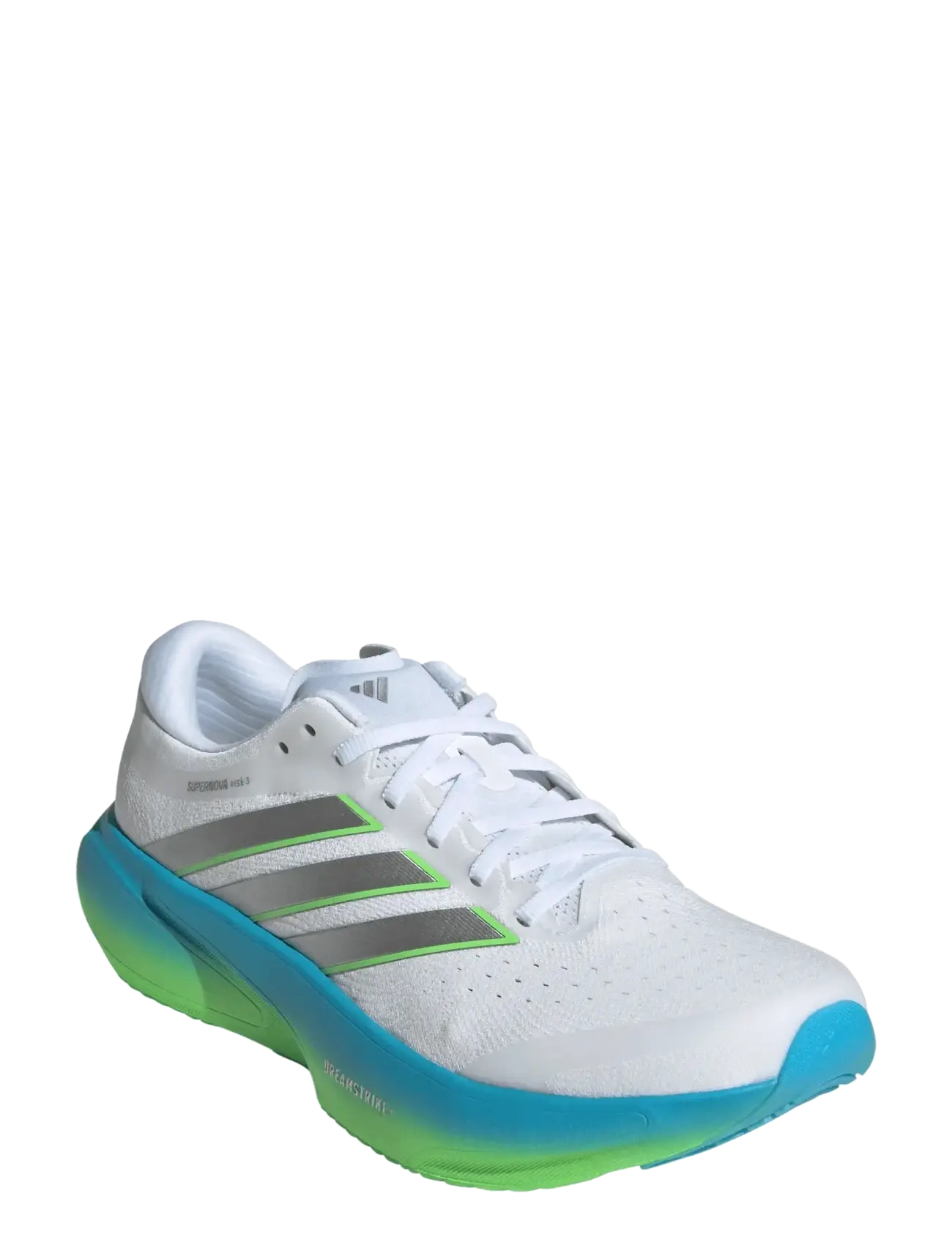 adidas Performance SUPERNOVA RISE 3 M - App deal - FTWWHT/SILVMT/SEBLBU / white