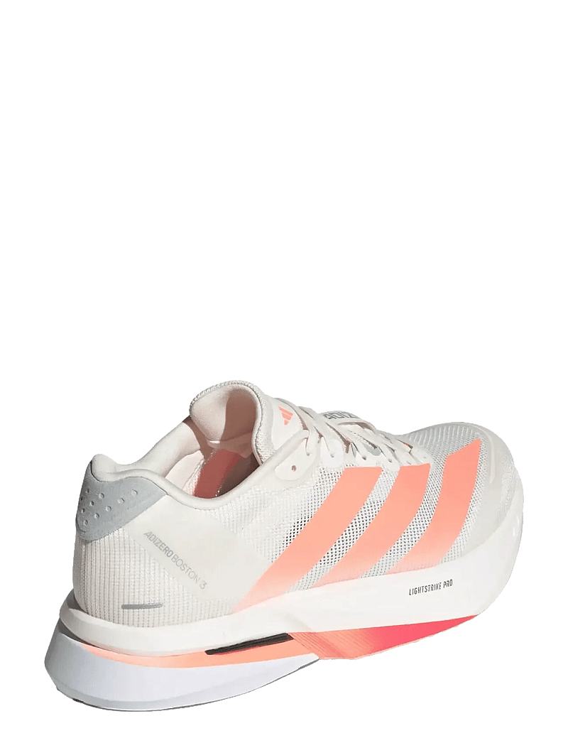 adidas Performance - ADIZERO BOSTON 13 M - løbesko - owhite/luor/grey - 3
