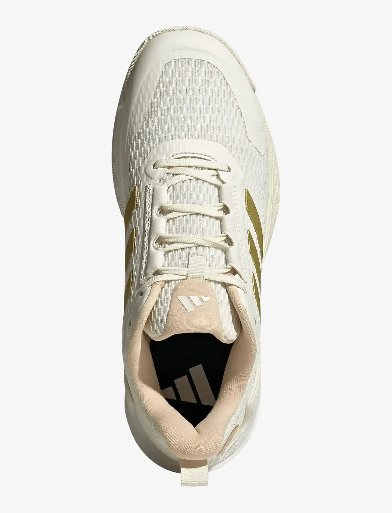 adidas Performance - Novaflight 2 W - siseruumide spordijalatsid - owhite/goldmt/crysan - 4
