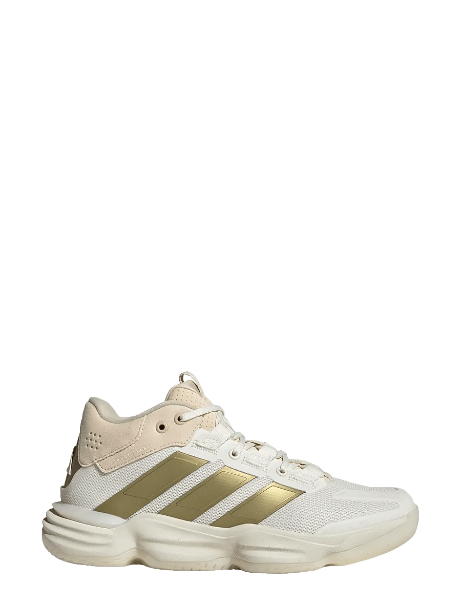 adidas Performance - Courtstabil W - höga sneakers - owhite/goldmt/crysan - 1