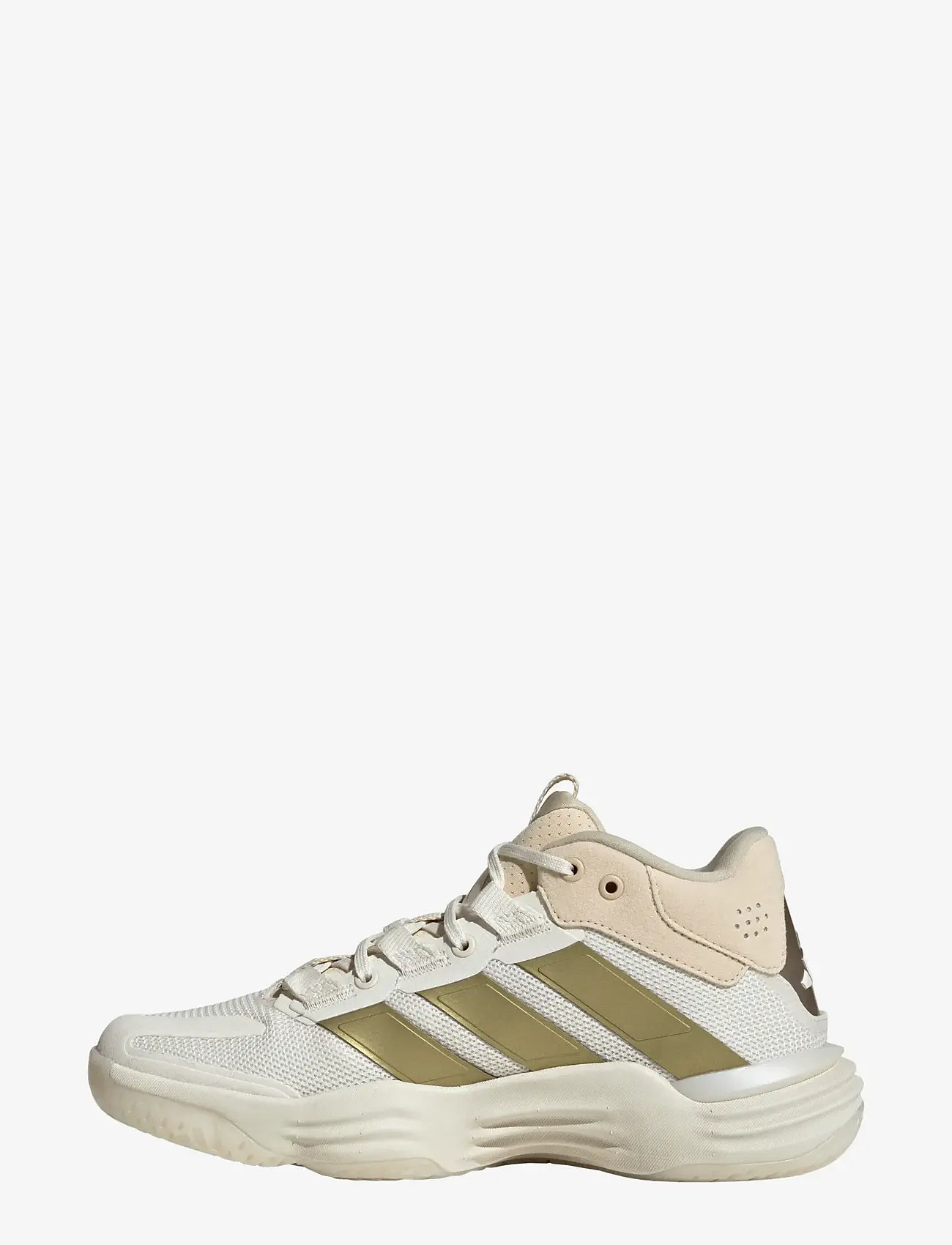 adidas Performance - Courtstabil W - höga sneakers - owhite/goldmt/crysan - 2