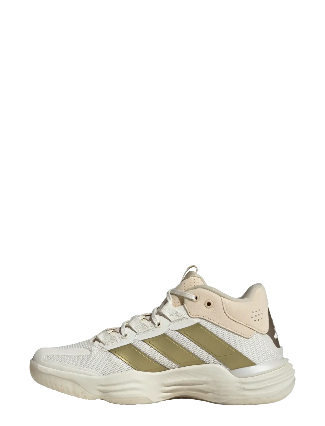 adidas Performance - Courtstabil W - höga sneakers - owhite/goldmt/crysan - 2