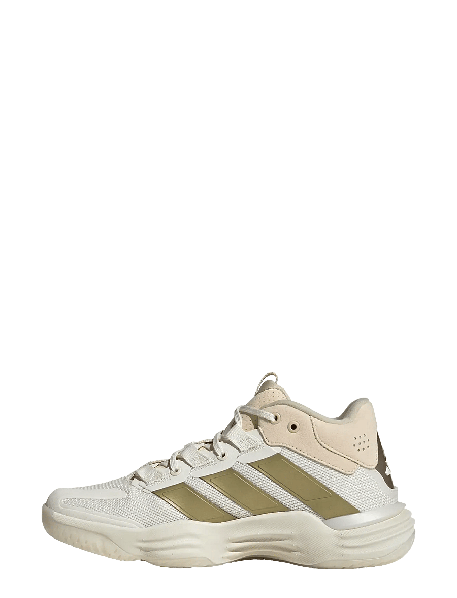 adidas Performance - Courtstabil W - höga sneakers - owhite/goldmt/crysan - 2
