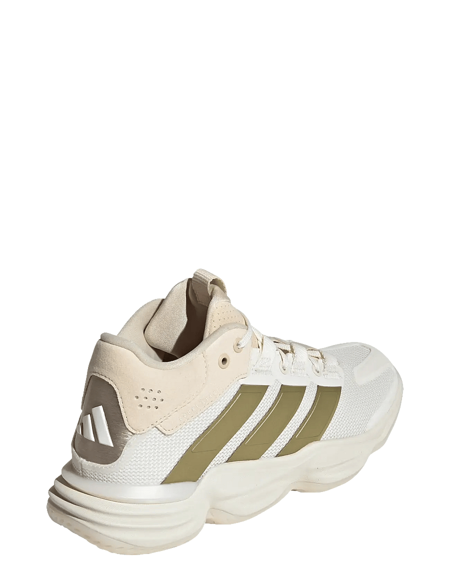 adidas Performance - Courtstabil W - höga sneakers - owhite/goldmt/crysan - 3