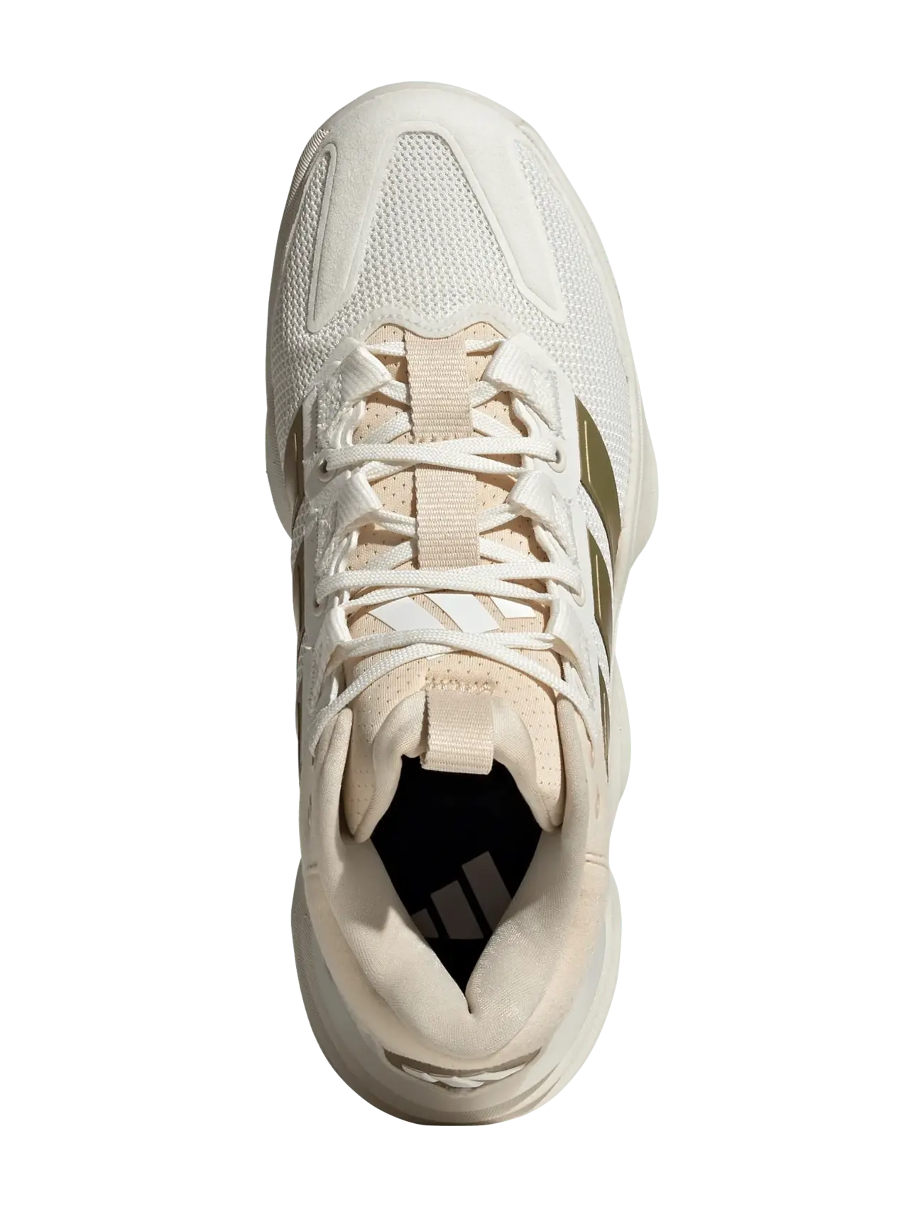 adidas Performance - Courtstabil W - höga sneakers - owhite/goldmt/crysan - 4