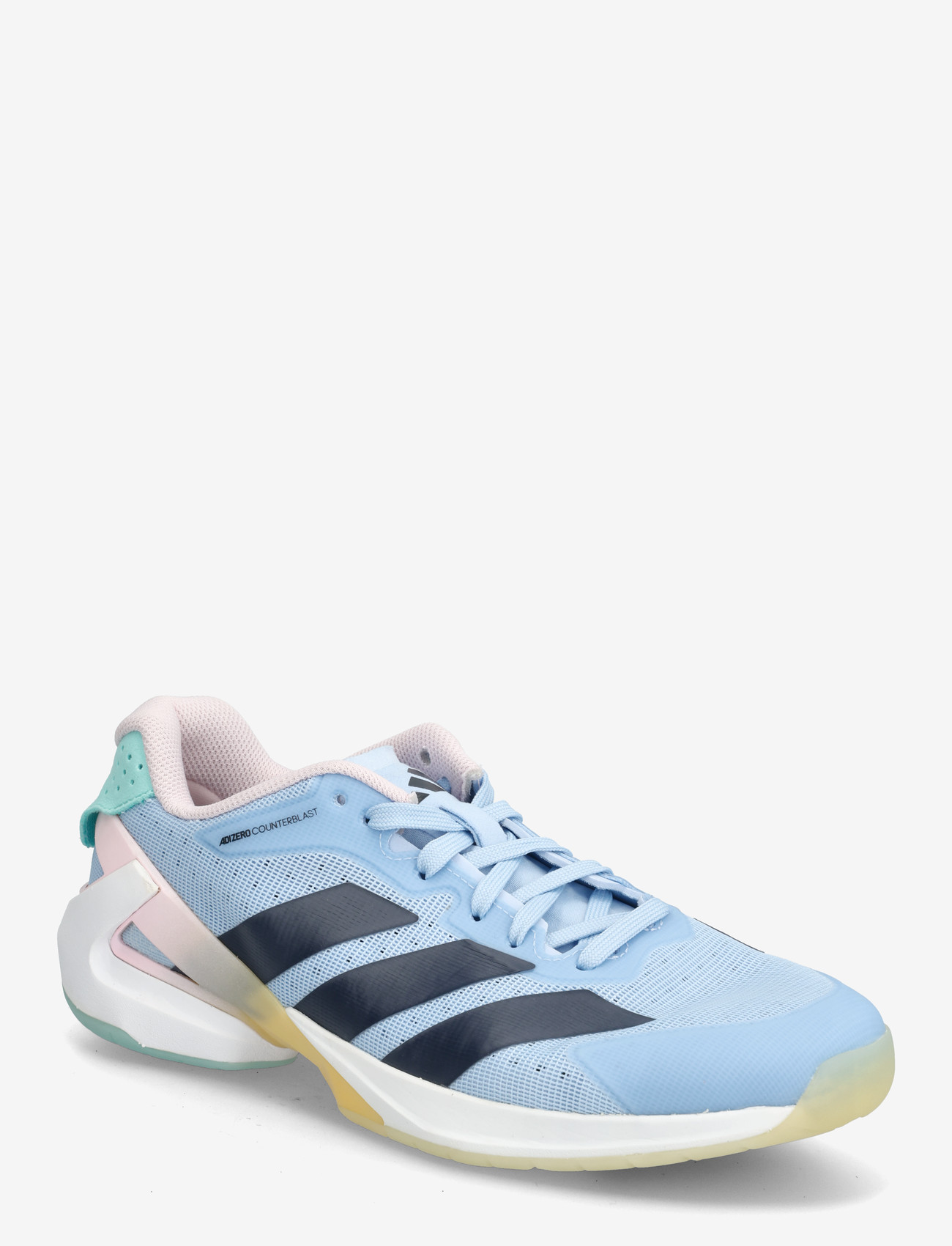 adidas Performance - Adizero Counterblast W - indoor sports shoes - globlu/shanav/clpink - 0
