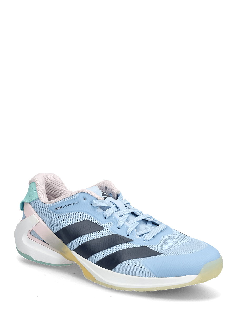 adidas Performance - Adizero Counterblast W - tenniskengät - globlu/shanav/clpink - 0