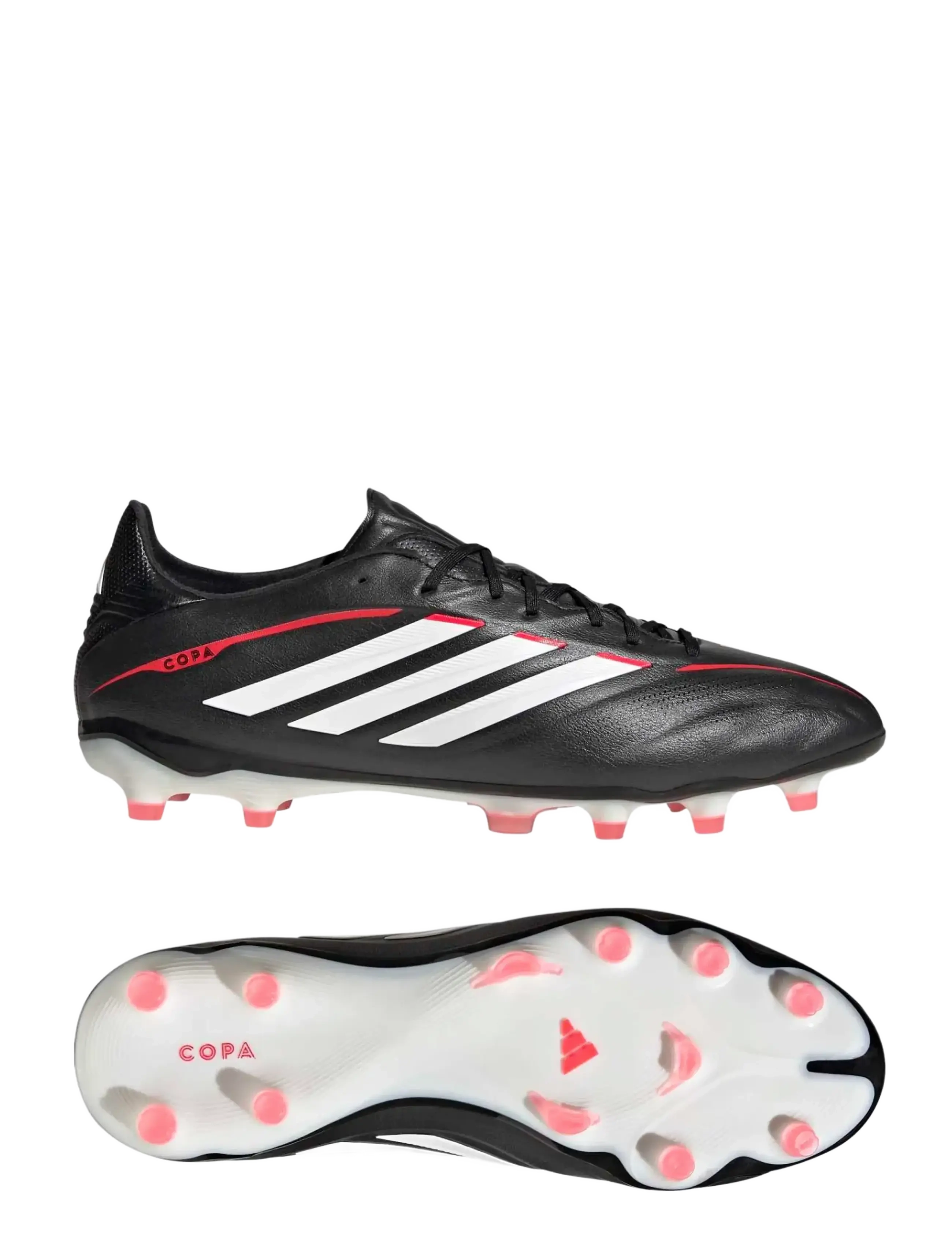 adidas Performance COPA PURE IV PRO FG - Nowosci - CBLACK/FTWWHT/LUCRED / black