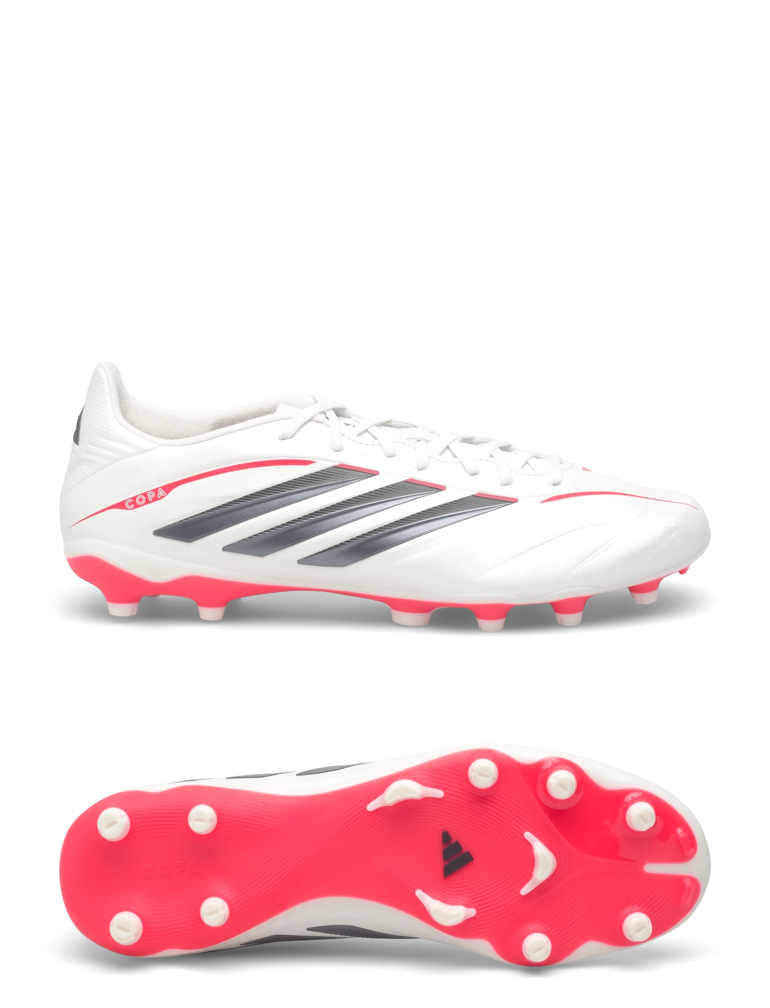 adidas Performance COPA PURE IV LEAGUE FG - Fotboll - ZEROMT/CBLACK/LUCRED / white