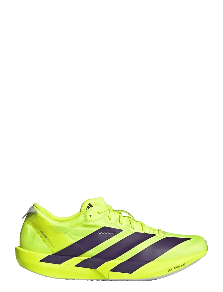 adidas Performance - ADIZERO ADIOS 9 M - skriešanas apavi - syello/aurplu/powplu - 1