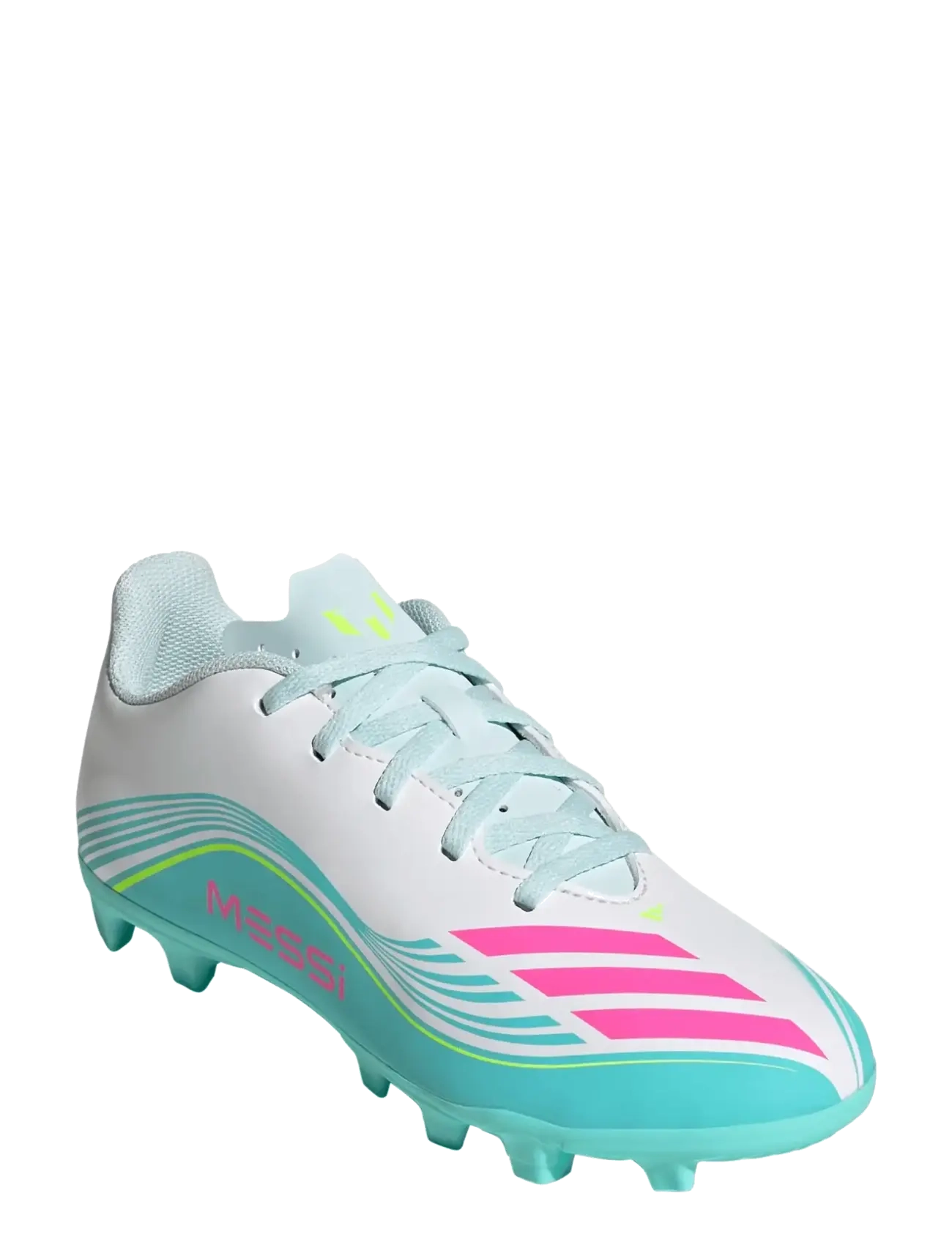 adidas Performance F50 Messi Club Fg/Mg J, Børn, Junior Messi Fodboldstøvle, Multi/mønstret, Str: 35